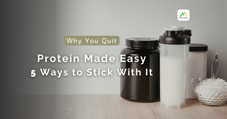 Why You Stop Drinking Protein, and How to Stay With It