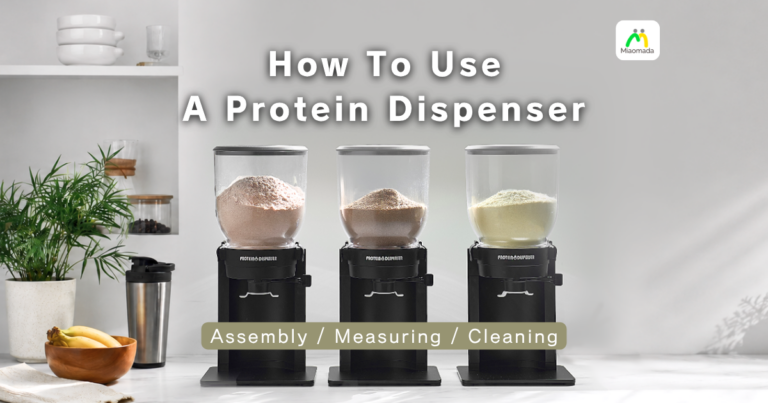 How to Use a Protein Dispenser: Assembly, Dosing, and Cleaning, Step by Step (DP-M2)